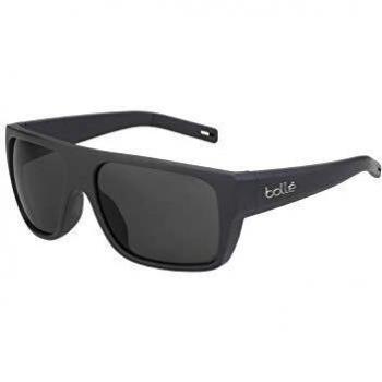Bolle Unisex Sunglasses Model 12638 Falco 135 - Matte Black with TNS Grey Polarized Lenses