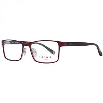 Ted Baker TB4278 Rectangular Men's Burgundy Sunglasses - Metal and Plastic Frame