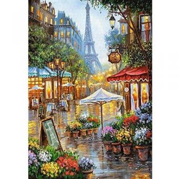 Castorland Spring Flowers, Paris 1000 Pieces Puzzle