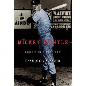 Mickey Mantle Rookie Card - Pinstripe Edition by Fred Glueckstein