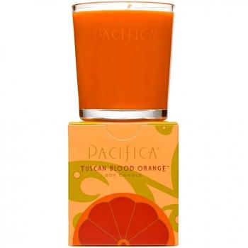 Pacifica – de Vela de soja Tuscan Blood Orange – langanhaltender Aroma con aceites esenciales naturales – 160 g