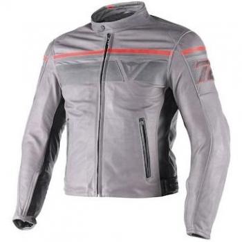 Dainese Chaqueta de piel de moto 56 gris