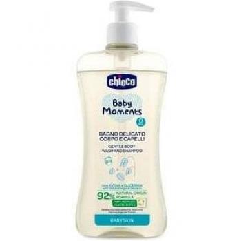 Baby Moments Champú y Gel de Ducha Para Todo El Cuerpo Para Niños 500 Ml