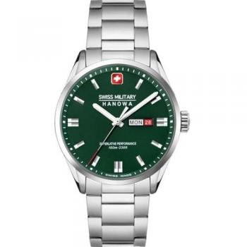 Reloj Suizo Militar Hanowa Roadrunner Maxed con Fecha y Cristal de Zafiro, Swiss Made