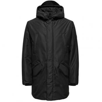 Parka acolchada ONLY & SONS ONSCARL PARKA OTW VD para Hombre - Negro - Talla XL