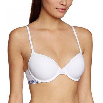 Calvin Klein T-Shirt-BH-Modern Cotton Sujetador, Blanco
