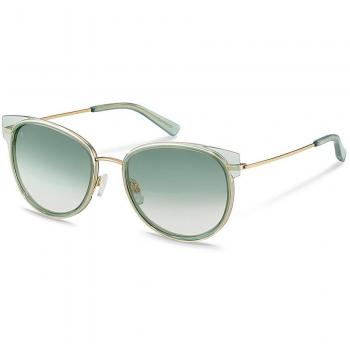 Rodenstock R3329 C Women's Sunglasses Green Size 56