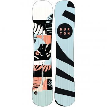 Burton Hideaway - Tabla de Snowboard para Mujer, Mujer, 10696106000, sin Color, 140