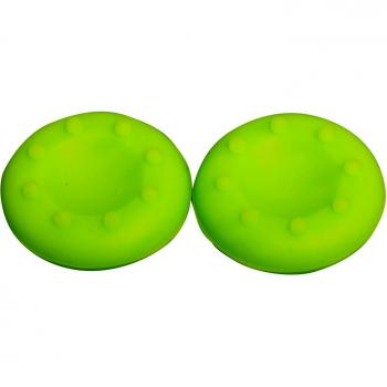 eJiasu 2 pares / 4 Piezas universales contra el pulgar saltar Stick analógico de silicona Grip Cubre Thumbstick cubierta del casquillo de la palanca de mando para PS4 / PS3 / PS2 / Xbox One / Xbox 360 Joypad accesorio