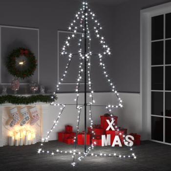 Árbol de Navidad con luces LED 240x180 cm