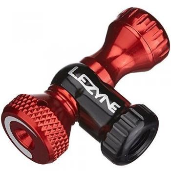 LEZYNE Control Drive Adaptador para Bombona de CO2, Rojo, Talla Única