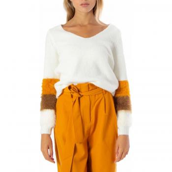 Vila Clothes Suéter Mujer x-Large Blanco