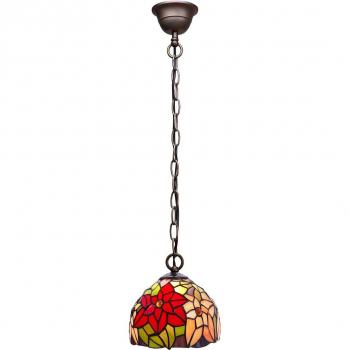 Lámpara de techo colgante Güell Rojo Hierro 60 W 40 x 125 x 40 cm