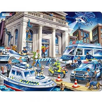 Puzzle Maxila Policía 43 Piezas Larsen
