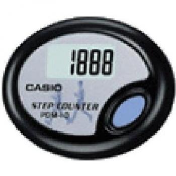 CASIO 21198 PDM-10B-1D - Podómetro Digital Negro