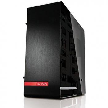In Win Development CF04-BLACK - Caja de Ordenador de sobremesa Torre, Color Negro
