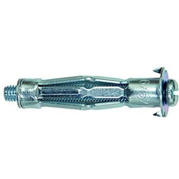 Taco metal HM 6 x 80 con tornillo métrico