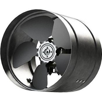 Ventilador de conducto inline 350 mm metal galvanizado extractor industrial