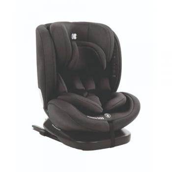Silla de Auto Kikkaboo i-Comfort I-Size 40-150 cm, Isofix, giratoria 360º, color negro