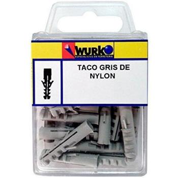 WURKO 8426024002110 - Tacos plastico 4mm. 2110 blister-30