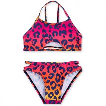 Bikini de niña Tuc Tuc animal print multicolor Sunday Brunch