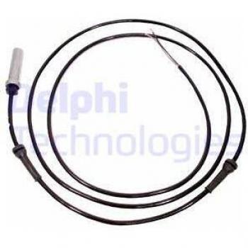 Sensor de velocidad de rueda DELPHI SS20210, tipo ABS, diseñado para proporcionar señales precisas de velocidad a la unidad de control del vehículo, compatible con diversas marcas y modelos, fabricado con materiales duraderos para una larga vida útil 