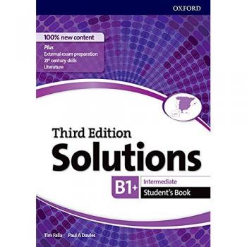 Solutions Intermediate. Student's Book 3rd Edition - 9780194523653