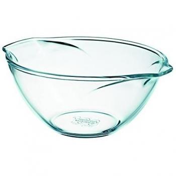 Pyrex Classic Vidrio - Cuenco para horno, 2,5 l, vidrio borosilicato, transparente