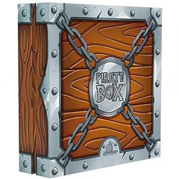 Caja Pirata - Juego de Mesa Familiar, 2-4 Jugadores, A partir de 8 años, Multilingüe