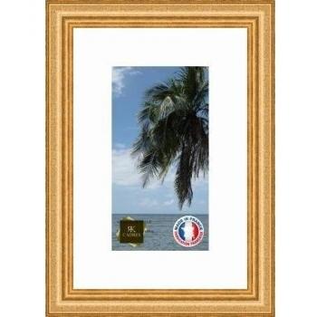 Marco de fotos de pared 16 x 16 x 29 x 29 marco, moderno, 2,3 cm de longitud, de madera, madera, Or-42, Passe-Partout Super Blanc