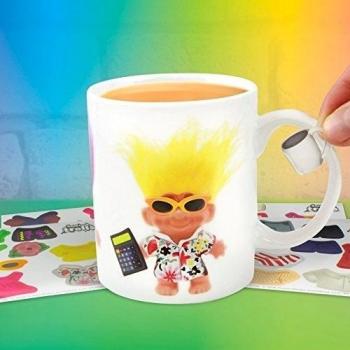 Paladone - Taza, diseño de Trolls Dress Up, cerámica, multicolor