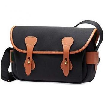 Billingham S3 Camera Bag (Black Canvas / Tan Leather)