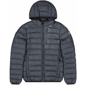 Chaqueta Champion Hooded Legacy Gris Hombre (modelo 219184-Es508)