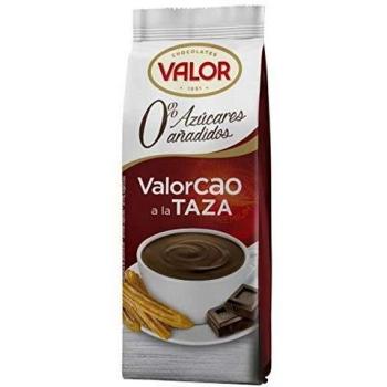 Valor - Valorcao a la Taza - Cacao en Polvo - 0% Azúcares Añadidos - Sin Gluten - Ideal para Acompañar con Churros 200 Gramos