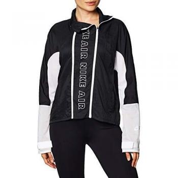 NIKE W Nk Air Jkt Jacket, Mujer, Black/Black/White/White, XS