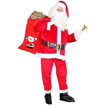 LLOPIS - Disfraz Adulto papá Noel Lux