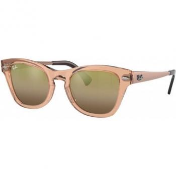 Ray-Ban RB0707SM Col. 6449G7 Unisex Square Brown Sunglasses