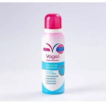 Vagisil Spray Desodorante Íntimo, Hasta 24H de Protección Contra el Olor, 125 Mililitros