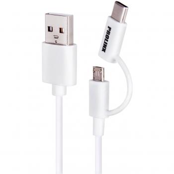 Prolinx LT-3c - Cable dual Lightning para Apple iPhone