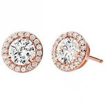 Pendientes de Mujer Michael Kors MKC1035AN791 en Plata Esterlina 925 y Oro Rosado con Circonitas Sintéticas