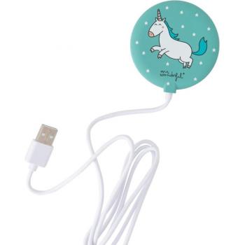 Cargador Inalámbrico con Ventosas Mr. Wonderful Unicornio