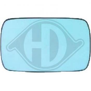 Cristal de espejo retrovisor exterior DIEDERICHS 1213026