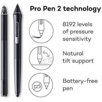 Wacom PTH-860P Intuos Pro L Paper Edition Tableta gráfica con lápiz digital Pro Pen 2 y Finetip Pen / Diseño en papel y digital / Portalápices / Bluetooth / Compatible con Windows y MacOS / Negro
