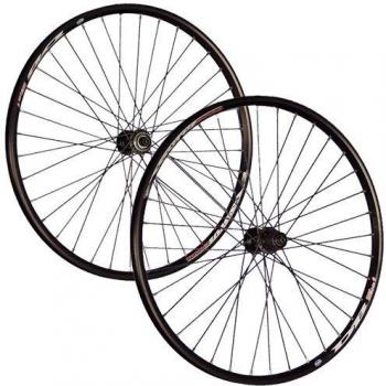 Juego de ruedas de bicicleta 26 pulgadas Taurus Deore 615 DISC negro