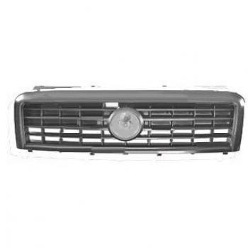 Rejilla delantera negra VAN WEZEL 1637510 para FIAT Doblo I Cargo y Doblo I Break