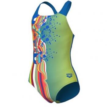 Bañador de niña Arena Palette Swim Pro Back Multicolor