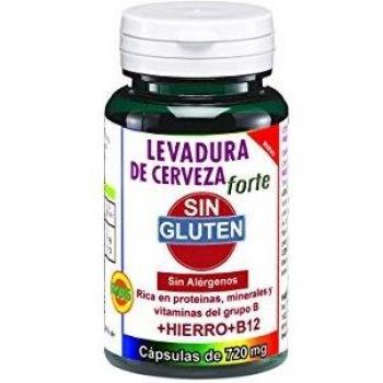 Robis Levadura de Cerveza Forte sin Gluten Complemento Alimenticio Natural - 3 Paquetes de 45 Cápsulas