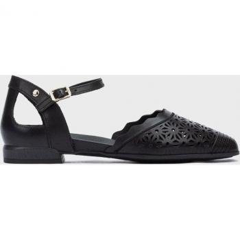 Sandalia plana de piel Benissa W6Q-4799 para mujer
