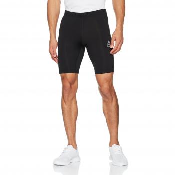 Reebok Re Short Tight Pantalón Corto, Hombre, Negro