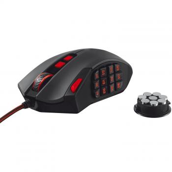 Trust GXT 166 - Ratón Gaming laser para juegos MMO